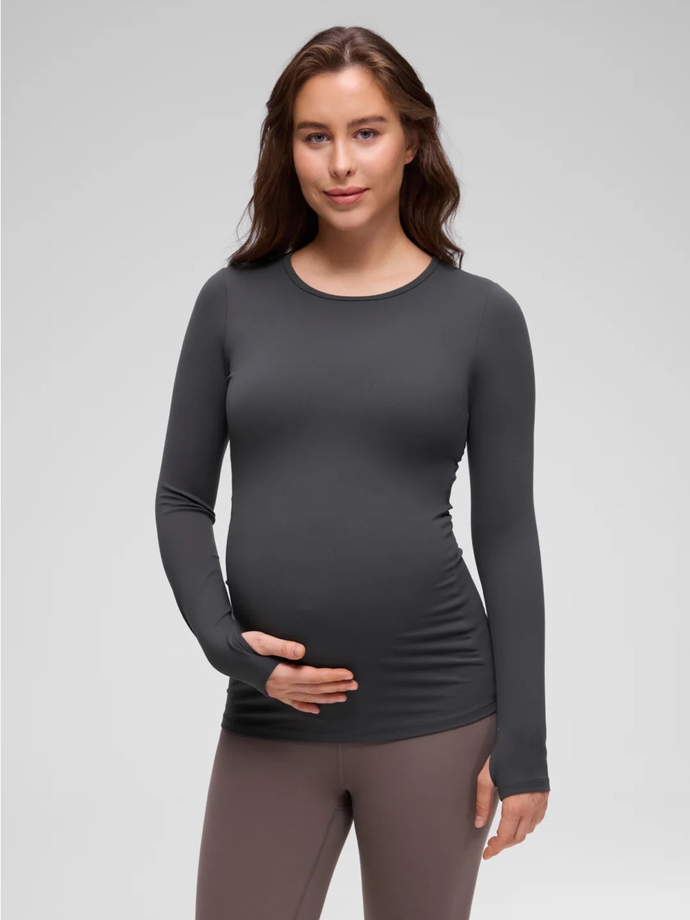 Butterluxe Maternity Crewneck Long Sleeve